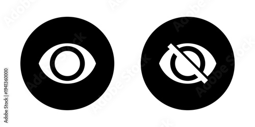 Show and Hide Eye Icons for Interface Design