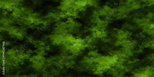 Abstract a mesmerizing abstract backdrop of verdant clouds, a symphony of lush greens and shadowed depths. It's a textured masterpiece. 