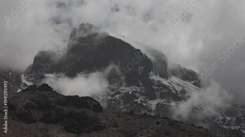 Glaciers on Kilimanjaro, Tanzania