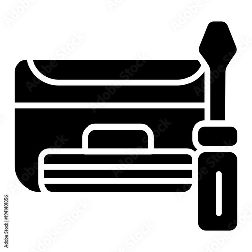 AC problem repair Solid Icon