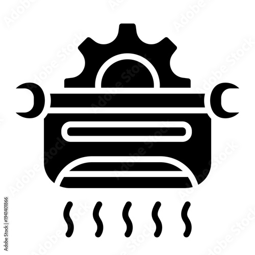 AC repairs Solid Icon