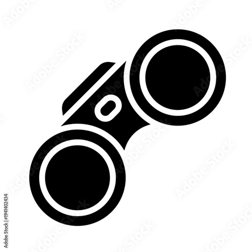 Binoculars Solid Icon