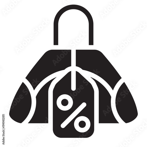 Product Promotion Solid Icon