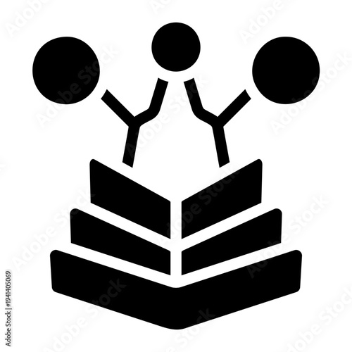 Digital Book Solid Icon