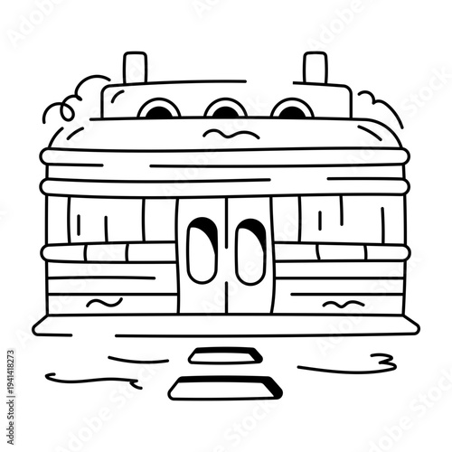 Bundle of Manager Planning Line Illustrations 

