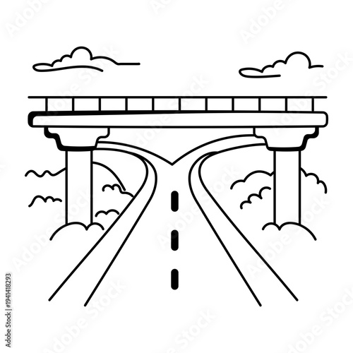 Bundle of Manager Planning Line Illustrations 

