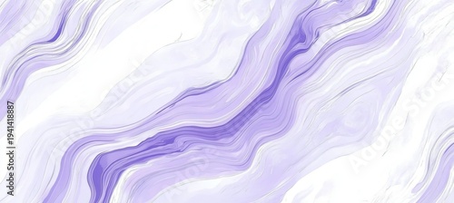 Elegant Abstract Marble Texture Featuring Light Lavender and Gray Swirl Patterns in Soft Tones