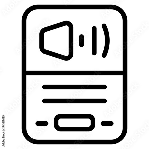 Audio Book Icon