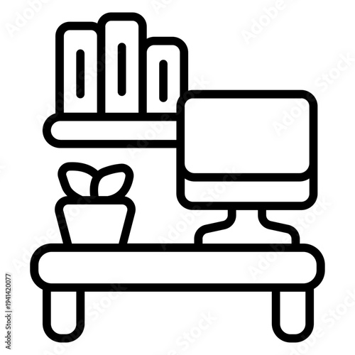 Work Desk Icon