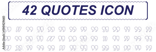 Quote icon vector illustration. Quotation mark sign and symbol