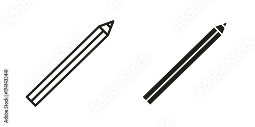 Eyeliner icon. Black and White Vector Illustrations. line icon vector pictogram