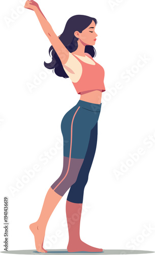  meditazione, relax, yoga, uomo, donna, vettoriale, illustrazione,