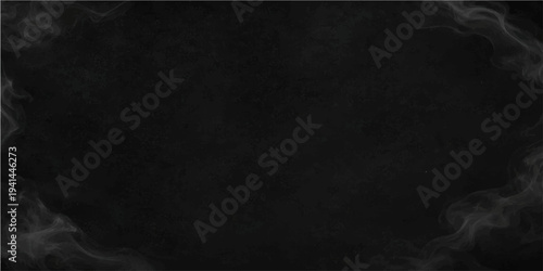 Abstract a dark, smoky backdrop with wisps of smoke dancing around the edges. This image creates a mysterious, atmospheric feel with room for textual content.