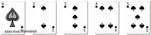 poker playing card vector	