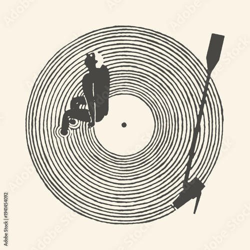 Coiled hdmi cable with connectors isolated on white background technology setup