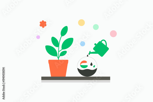 Automatic Watering Globe for Houseplant