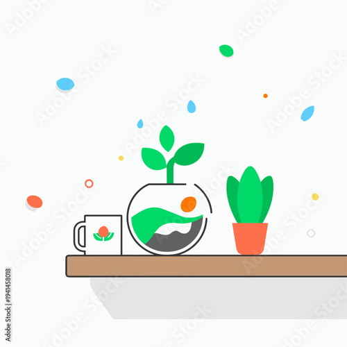 Automatic Watering Globe for Houseplant