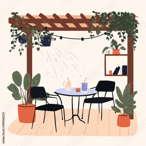 Cool Outdoor Patio Misting System
