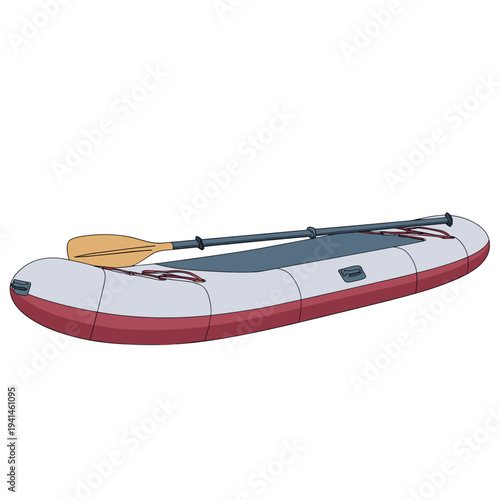 Folded SUP Board with Paddle and Pump