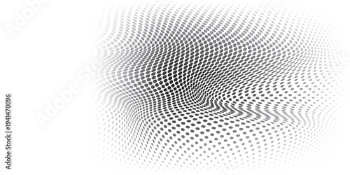 Grunge halftone gradient background. Faded grit noise texture. White and black sandy wallpaper. Retro pixelated backdrop. Anime or manga style comic overlay.modern illustration vector eps10