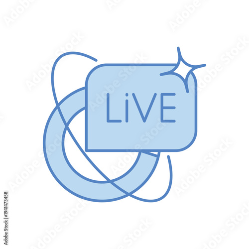 Broadcast vector icon