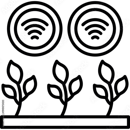 Smart Agriculture Icon