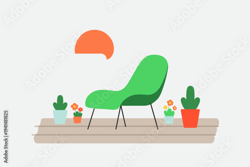 Serene Outdoor Zero Gravity Lounge Chair