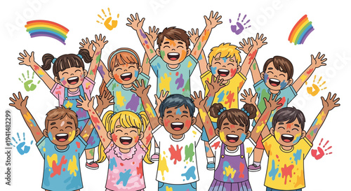 A vibrant red 1965 ford mustang with white racing stripes is displayed