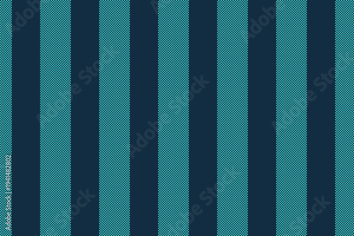 Batch texture vector pattern, form fabric background textile. Dorizontal stripe lines vertical seamless in dark and teal colors.