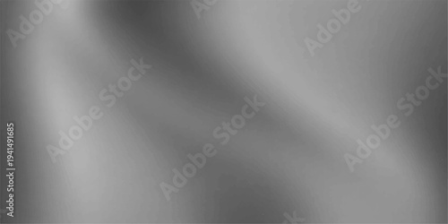 A polished silver brushed metal texture background features a smooth metallic steel surface with a light reflection pattern on a gray stainless aluminum plate backdrop
