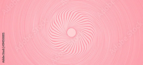 Candy color sunburst background. Abstract pink sunbeams design wallpaper. Colorful spinning lines for template  banner  poster  flyer. Sweet rotating cartoon swirl or whirlpool. Vector backdrop