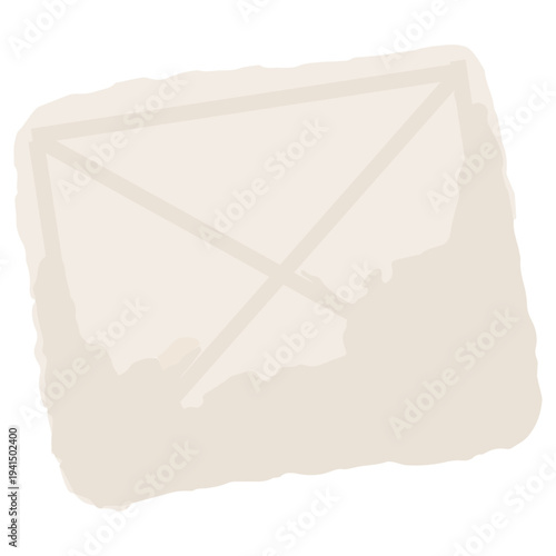 掃除に使うぞうきんの水彩イラスト 年末の大掃除や12月の園だより向け挿絵シリーズ