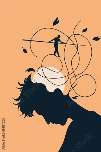 Balancing Thoughts of Freedom: Children's Quest for Inner Peace and Flight