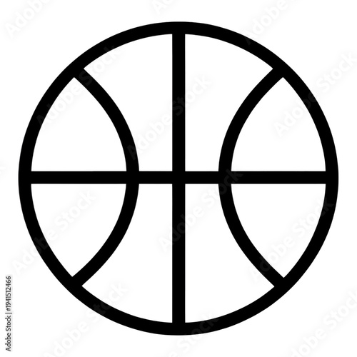 Circular Crosshatch Pattern Outline UI Icon for Web Interface