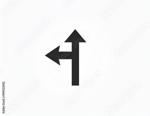 Free Download Minimal one way arrow traffic icon - GFXLoad