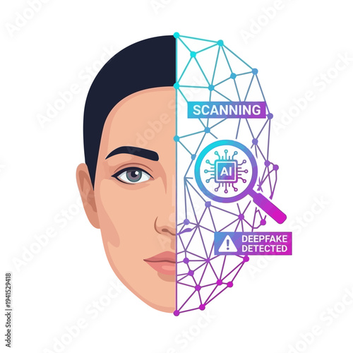 AI-Powered Deepfake Detection Protecting Human Identity and Data Privacy