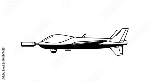 Unmanned Aerial Vehicle (UAV) drone, military aircraft, surveillance, reconnaissance, advanced technology