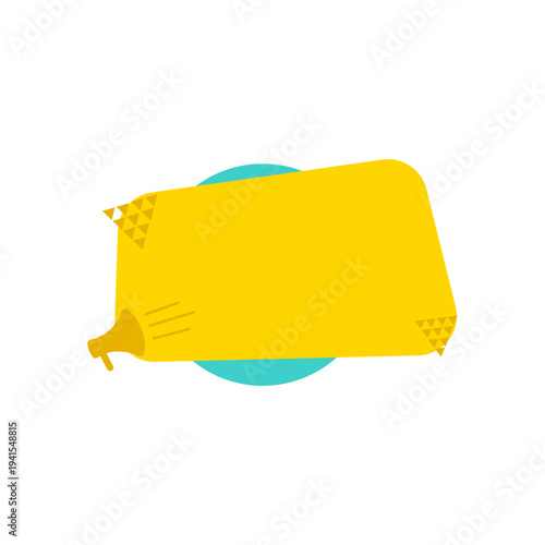 Promotion and Announcement Labels with Megaphone Elements