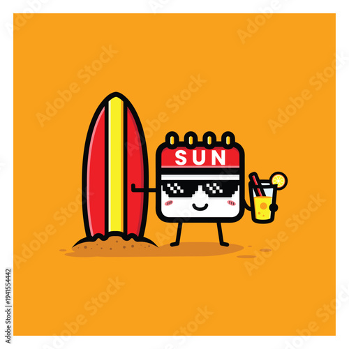 Sunday calendar is enjoying the holidays