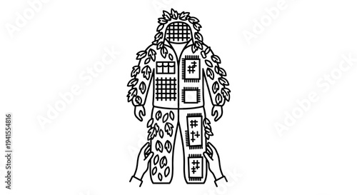 Camouflage Suit Concept: Blending In with Nature, Disguise, and Identity