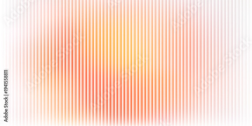 Ripple glass texture background, vertical ribbed gradient, soft blurred center. Modern abstract distortion surface, vector illustration