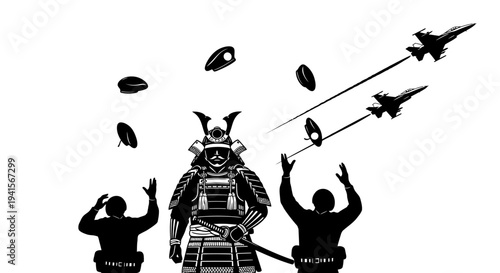 Samurai Juggling Jets and Objects
