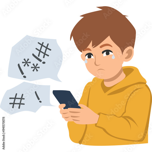 Cyberbullying Illustration