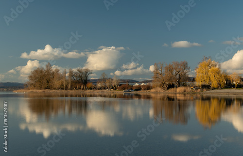 Wolkenspiegelung im Bodnsee