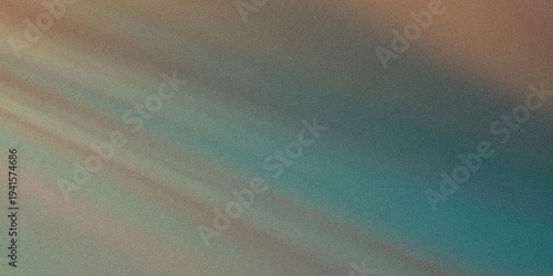 Принти на полотні A gradient of colors with a predominant teal hue and brown tones