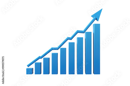 Blue business graph with arrow showing rising trend, financial market growth, increasing profit, and positive progress Free Download Blue business graph with arrow showing rising trend, financial market growth, increasing profit, and positive progress - GFXLoad