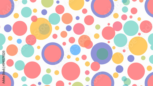 easter eggs seamless pattern