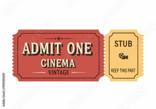 admit one tickets