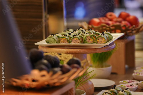 Obraz na płótnie Sushi Buffet