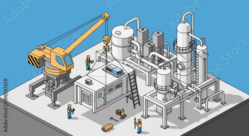 Industrial Chemical Plant Construction and Operation.